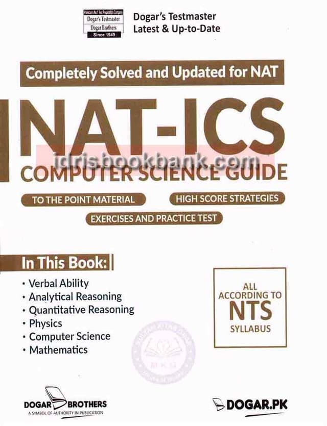 DOGAR BRO NAT ICS COMPUTER SCIENCE
